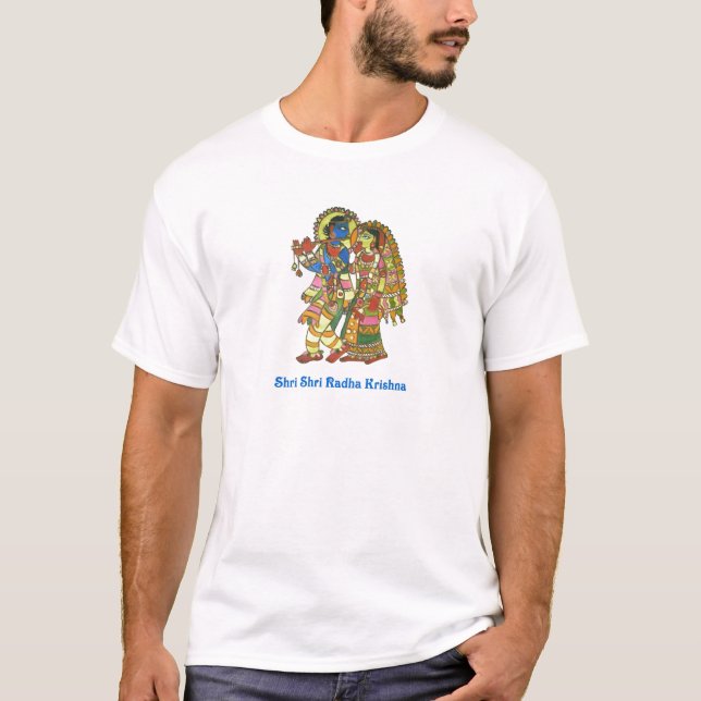 Camiseta Shri Shri Radha Krishna (Frente)