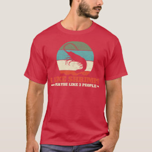 Camiseta Shrimps Seafood Introduvert Vintage
