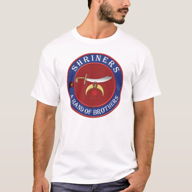 Camiseta Shriners. Uma banda dos irmãos (Frente)
