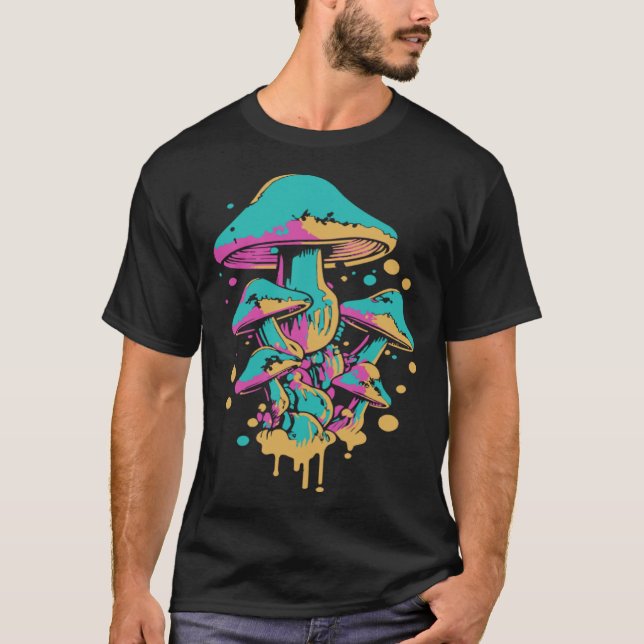 Camiseta Shrooming Hunter  Mycology Mushrooming Fungi Mushr (Frente)