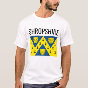 Camiseta Shropshire // English County Flag
