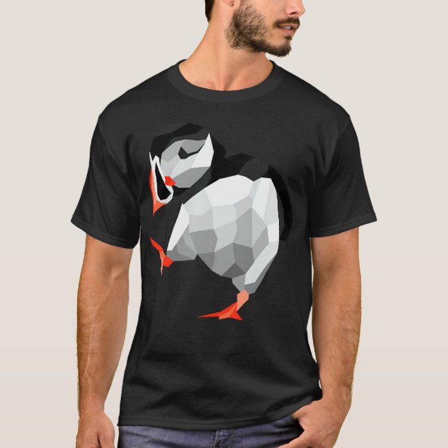 Camiseta Shubie Dancing Puffin (Frente)