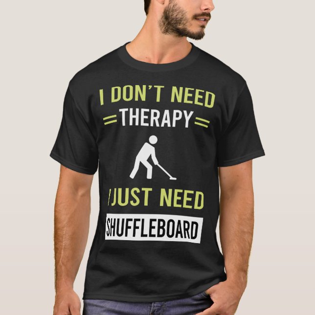 Camiseta Shuffleboard de terapia (Frente)