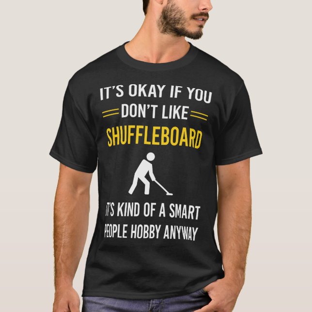 Camiseta Shuffleboard do Smart Pessoas (Frente)