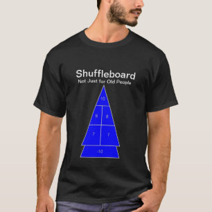 Camiseta Shuffleboard - não apenas para pessoas adultas