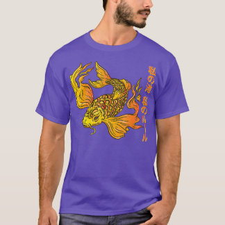CAMISETA SHUSUI KOI PEIXE PARA O AMANTE DE ARTE JAPONÊS