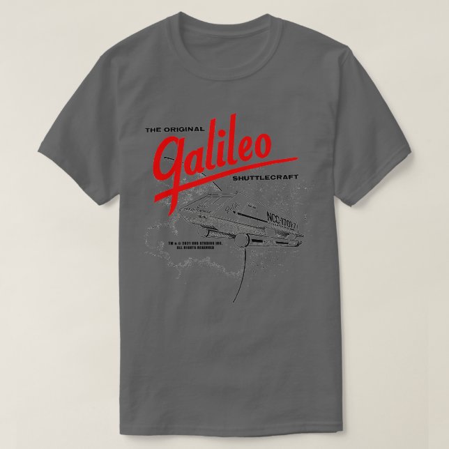 Camiseta Shuttlecaft Galileo (Frente do Design)