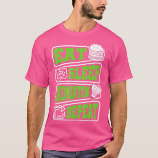 Camiseta Shuttlecock Club Outfit For Players Coaches Fans B