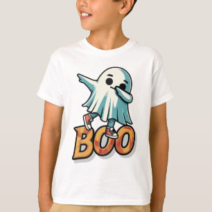 Camiseta Shy Boo Ghost: Muito Feliz para Boo