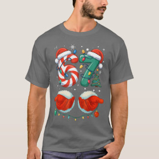 Camiseta Si Seven 6 7 67 Natal Família Divertida