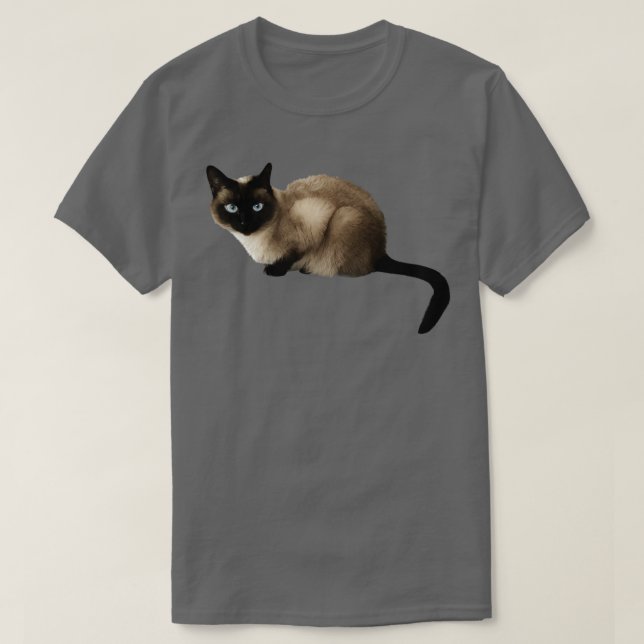 Camiseta Siam Cat (Frente do Design)