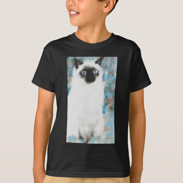 Camiseta siamês (Frente)