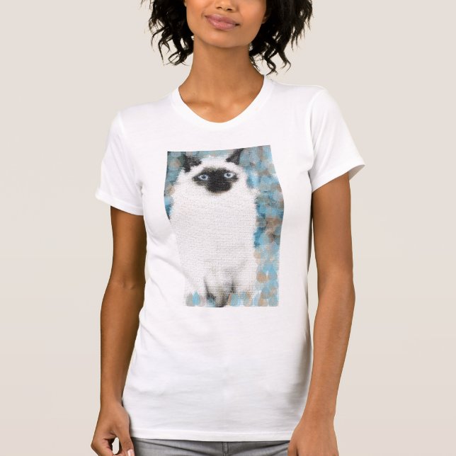 Camiseta siamês (Frente)