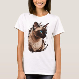 Camiseta Siamese Cat