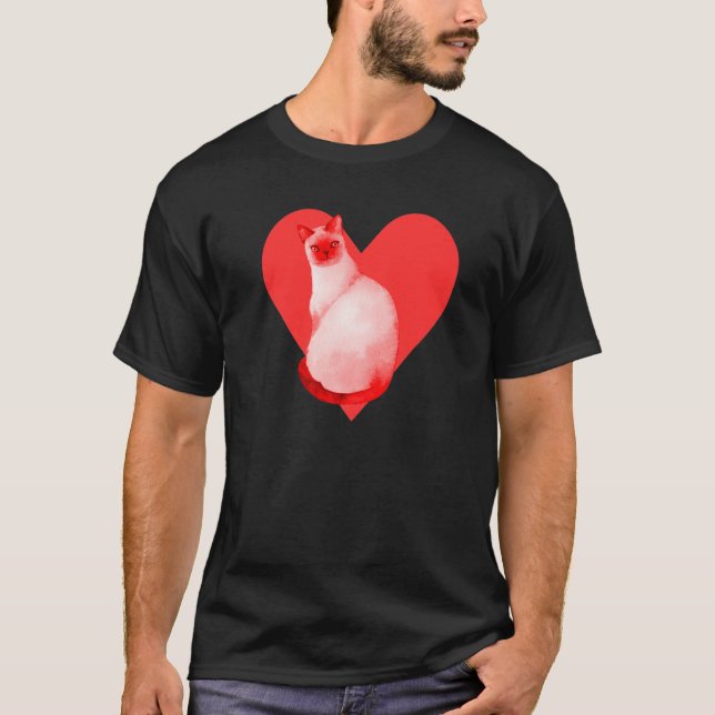 Camiseta Siamese Cat (Frente)