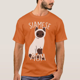 Camiseta Siamese Cat Mãe