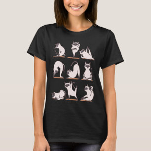Camiseta Siamese Cat Yoga