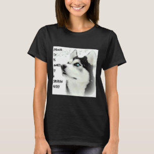 Camiseta Siberian Husky