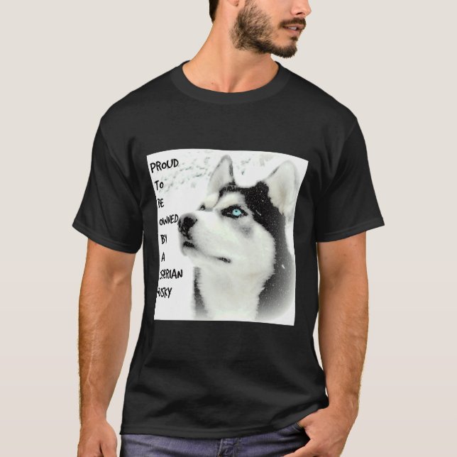Camiseta Siberian Husky (Frente)