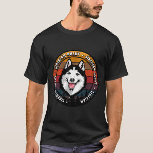 Camiseta Siberian Husky - Distante Face De Cachorro Ultrama