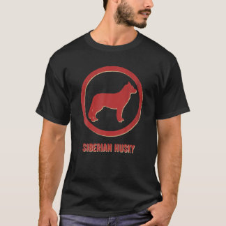 Camiseta Siberian Husky Dog Retro Vintage