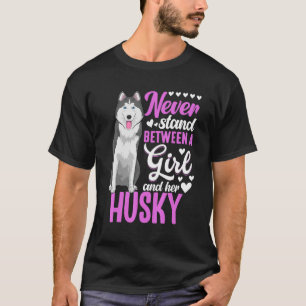 Camiseta Siberian Husky Dog Roupa Para Proprietário Rouco