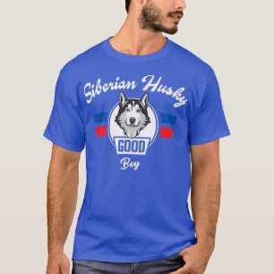 Camiseta Siberian Husky Dog Training Good Boy Premium