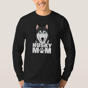 Camiseta Siberian Husky Mãe Cog Paw