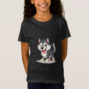 Camiseta Siberian Husky malandro