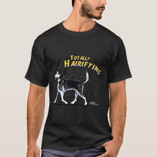 Camiseta Siberian Husky totalmente hairipador
