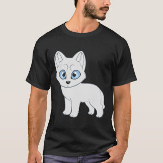Camiseta Siberian Husky White