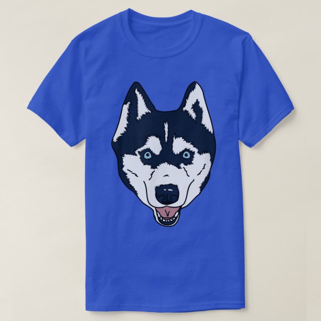 Camiseta siberian husky  wolf snow dog  happy huskies  love (Frente do Design)