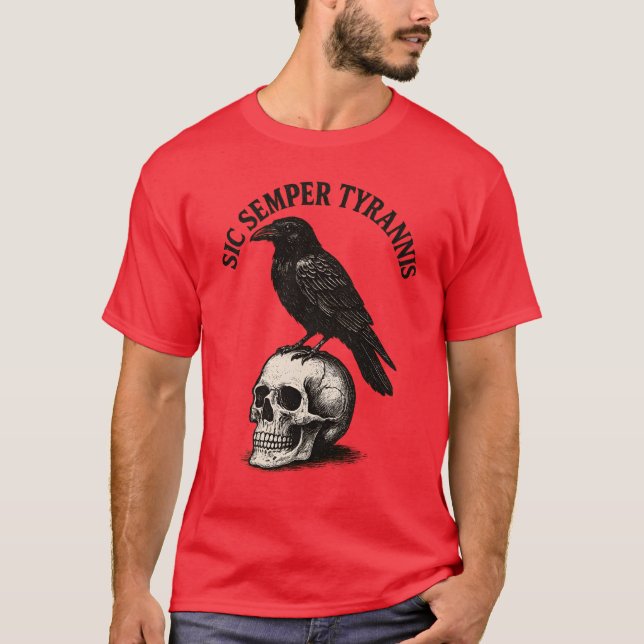 CAMISETA SIC SEMPER TYRANNIS (Frente)