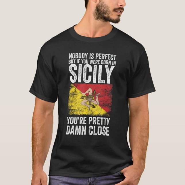 Camiseta Sicília Bandeira (Frente)