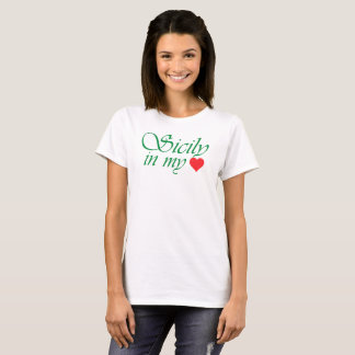 Camiseta Sicília no meu Coração