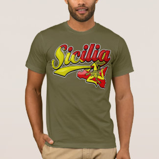 Camiseta Sicilia Sicilia Trinacria