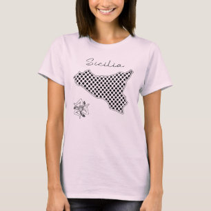 Camiseta Sicília Siciliano Trinacria