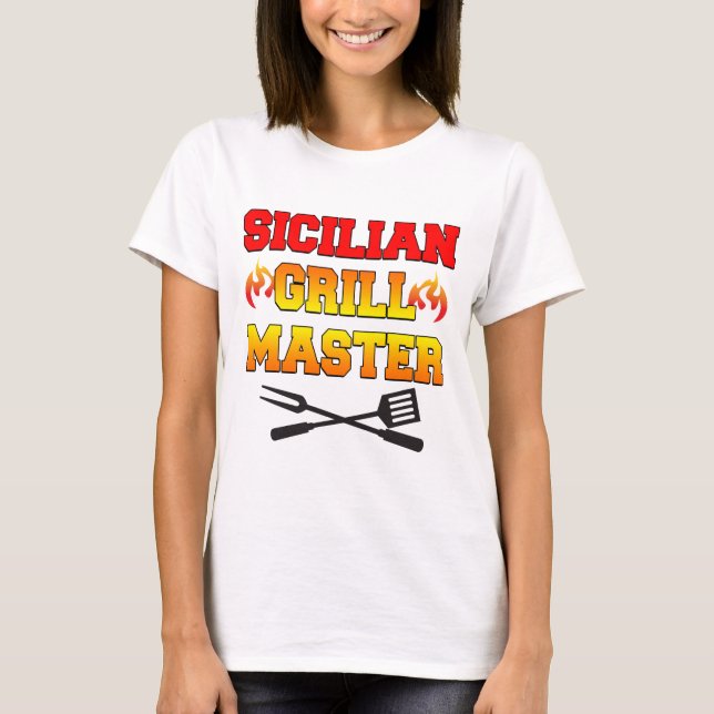 Camiseta Sicilian Grill Master (Frente)
