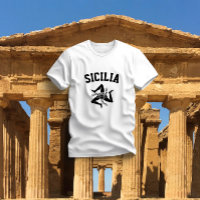 Sicilian Trinacria Black
