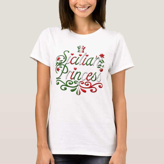 Camiseta Siciliana Princess (Frente)