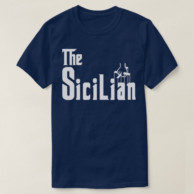 Camiseta Siciliano (Frente do Design)