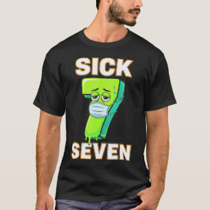 Camiseta Sick Seven Meme Seis Sete Diversão Jogo d
