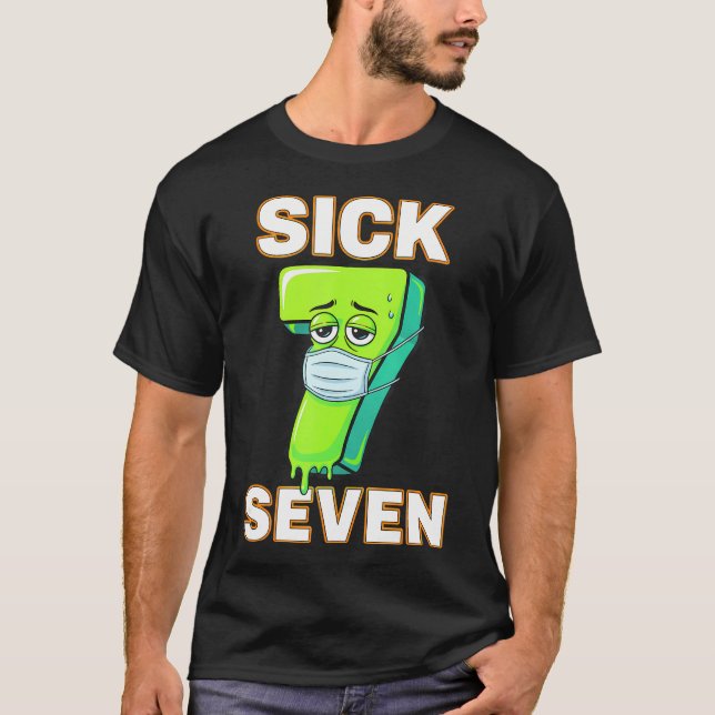 Camiseta Sick Seven Meme Seis Sete Diversão Jogo d (Frente)