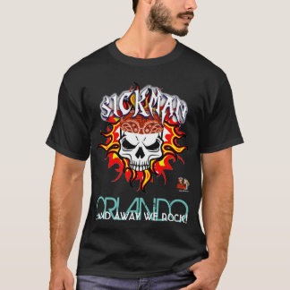 Camiseta SICKMAN ORLANDO BLACK T-Shirt