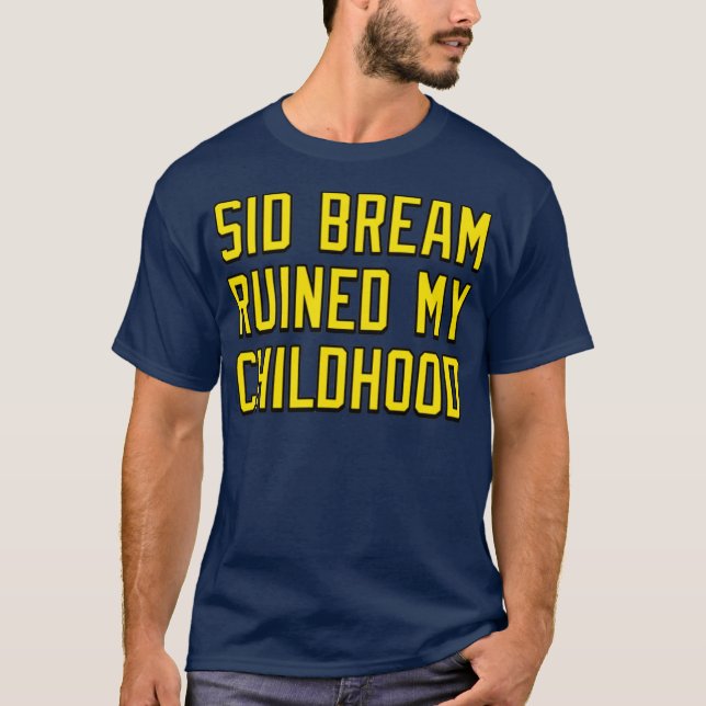 Camiseta Sid Bream Arruinou Minha Infância (Frente)