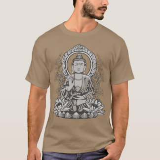 Camiseta Siddartha Buddha Halftone