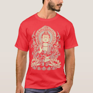 Camiseta Siddhartha Gautama Buddha Amarelo