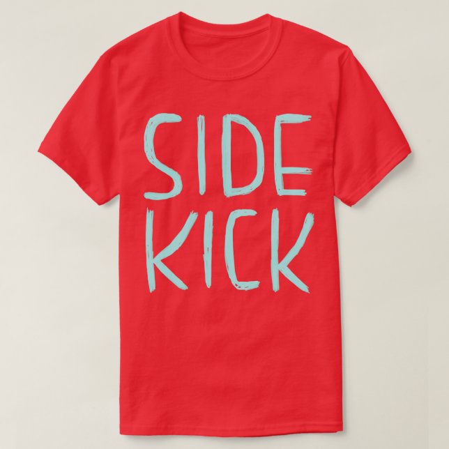 Camiseta Side Kick Engraçado Ator Teatro Comédia Presente S (Frente do Design)