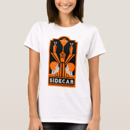 Camiseta Sidecar Cocktail Art Deco