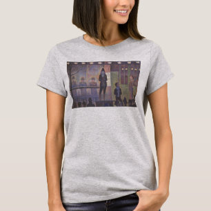 Camiseta Sideshow do Circo por Georges Seurat, Arte Antiga